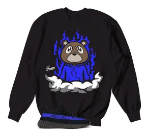 350 Dazzling Blue Fly Bear Sweater