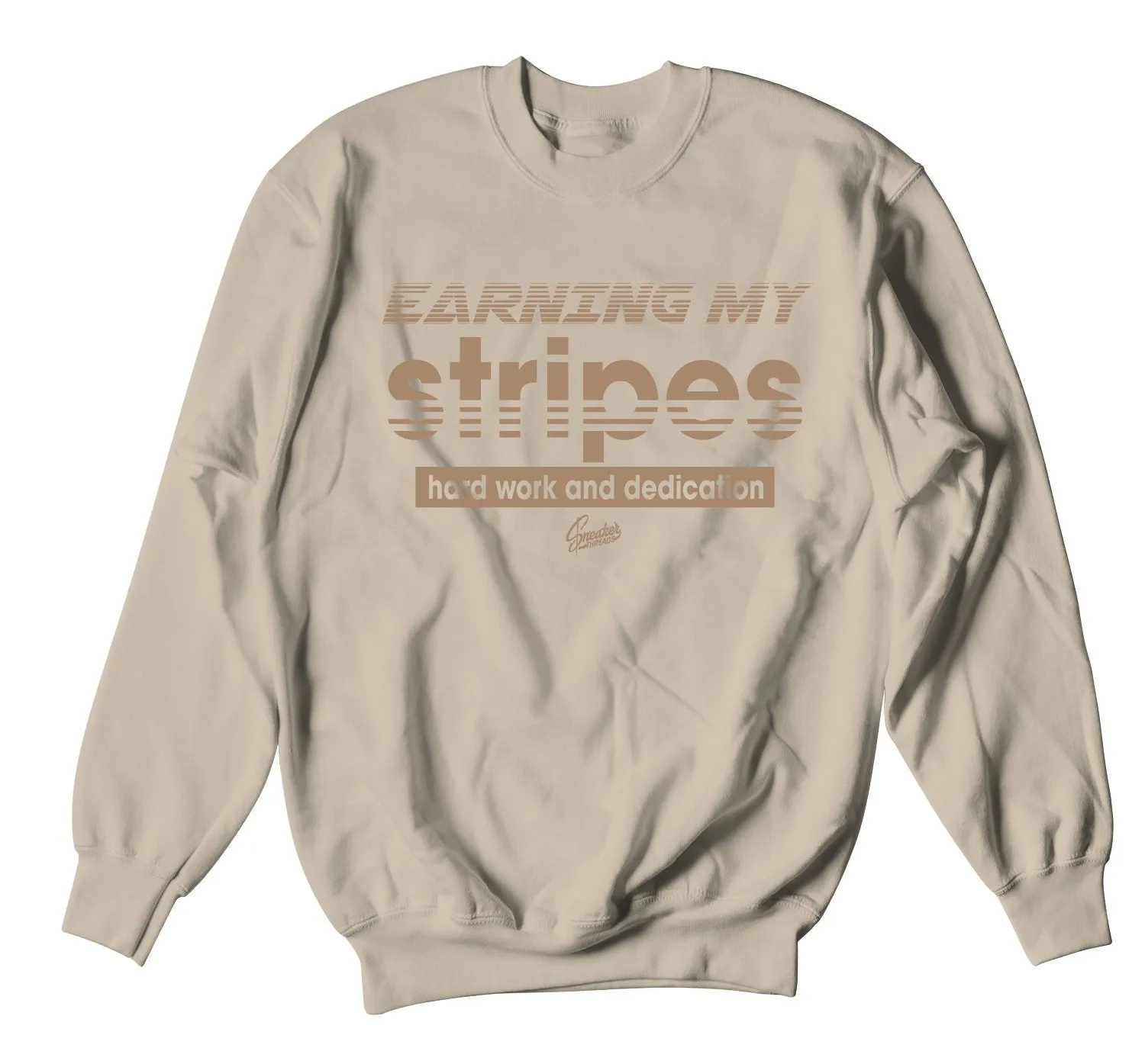 500 Stone Sweater - Earning Stripes - Tan