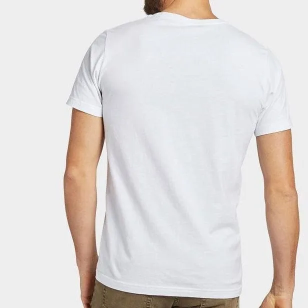 Academy Brand Men's Basic Crew T-shirt - White