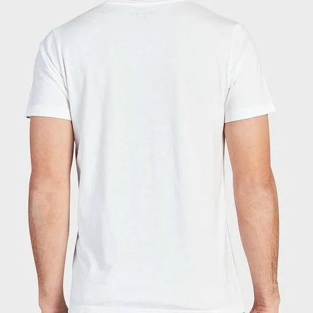 Academy Brand Men's Basic Crew T-shirt - White