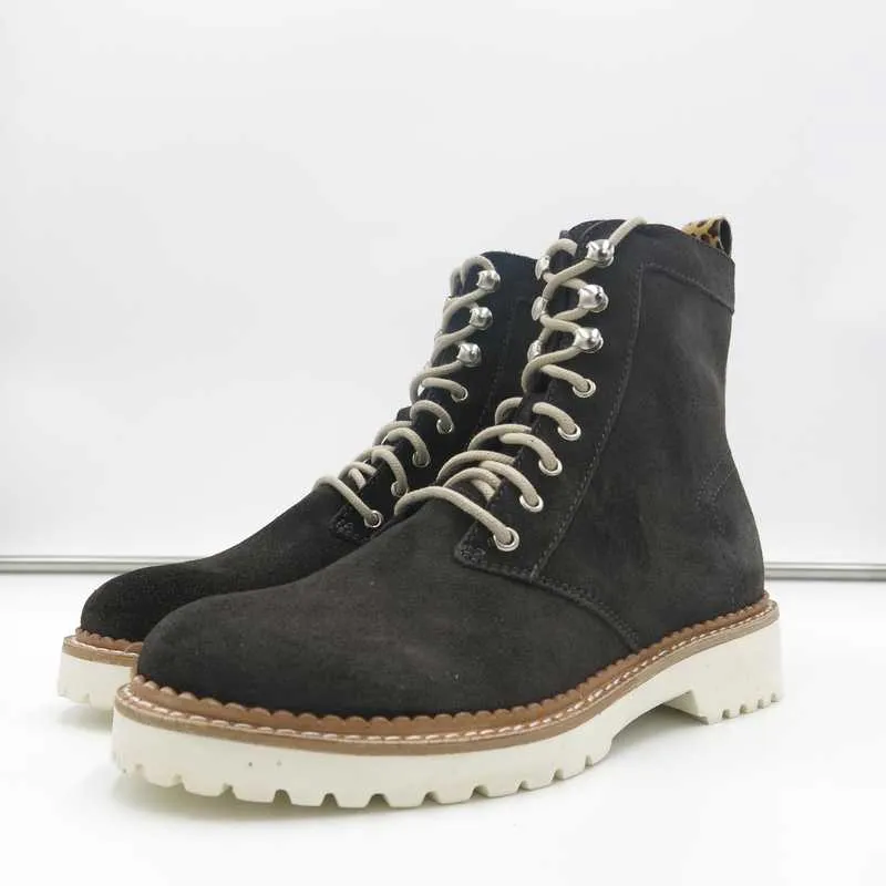 AVENA BOOTS ANTHRACITE SUEDE - re:vita