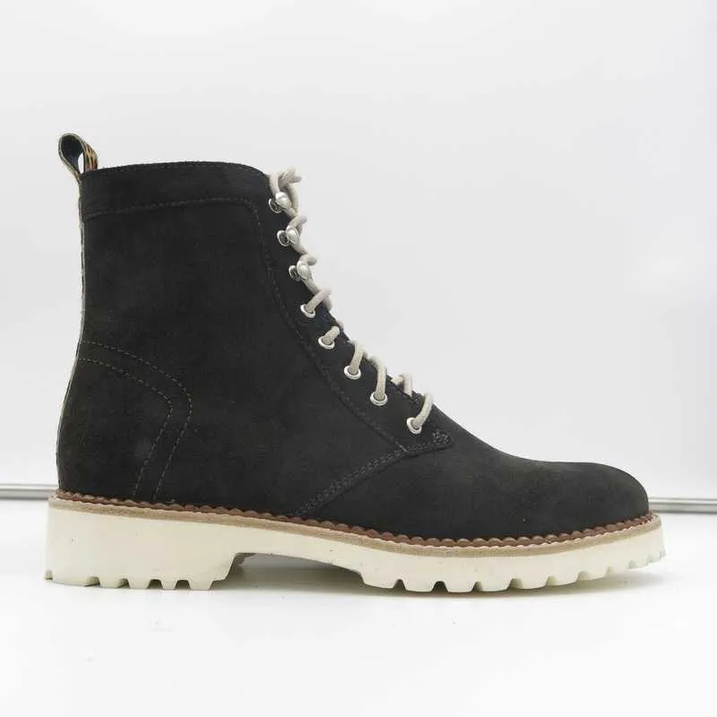 AVENA BOOTS ANTHRACITE SUEDE - re:vita