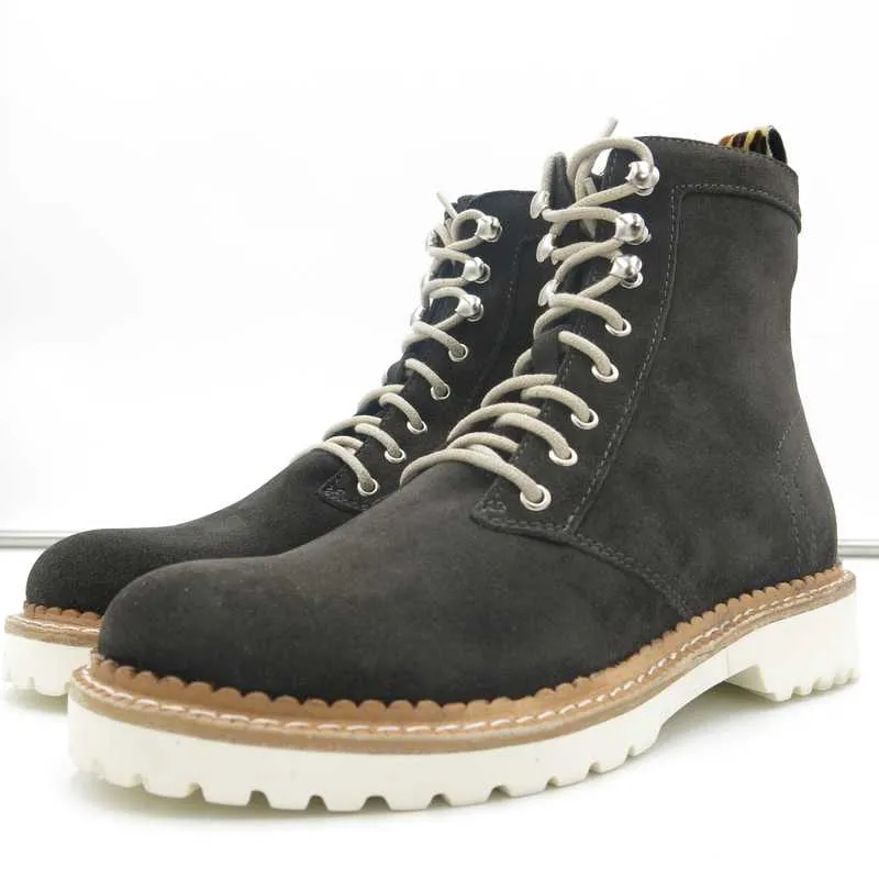 AVENA BOOTS ANTHRACITE SUEDE - re:vita