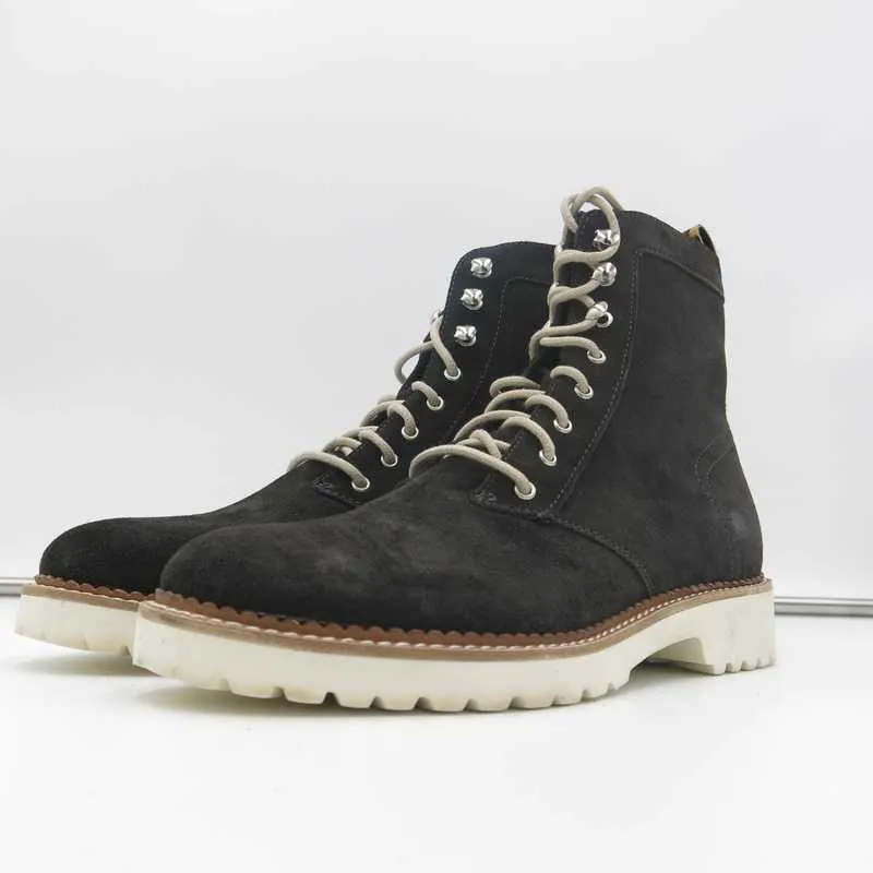 AVENA BOOTS ANTHRACITE SUEDE - re:vita