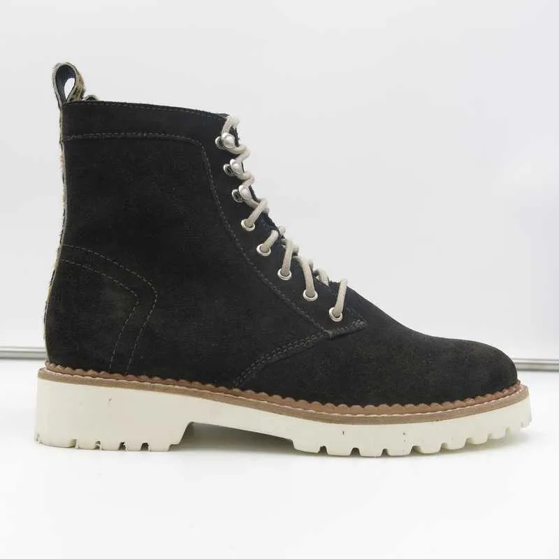 AVENA BOOTS ANTHRACITE SUEDE - re:vita