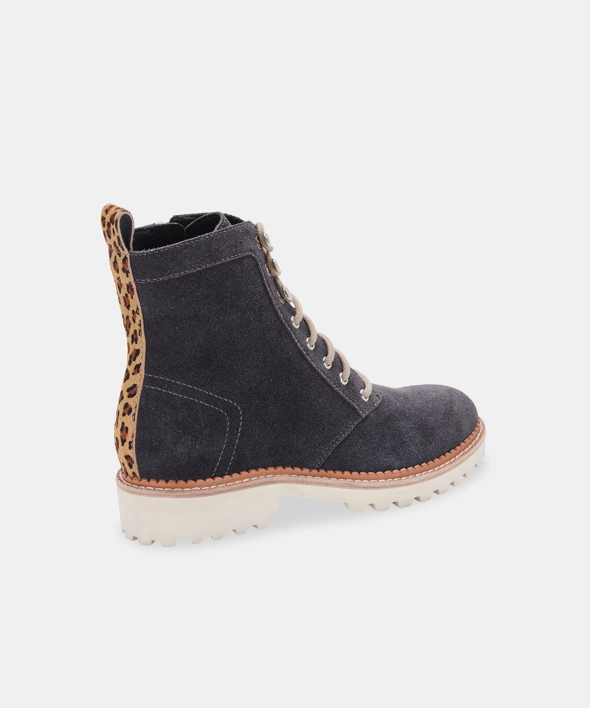 AVENA BOOTS ANTHRACITE SUEDE - re:vita