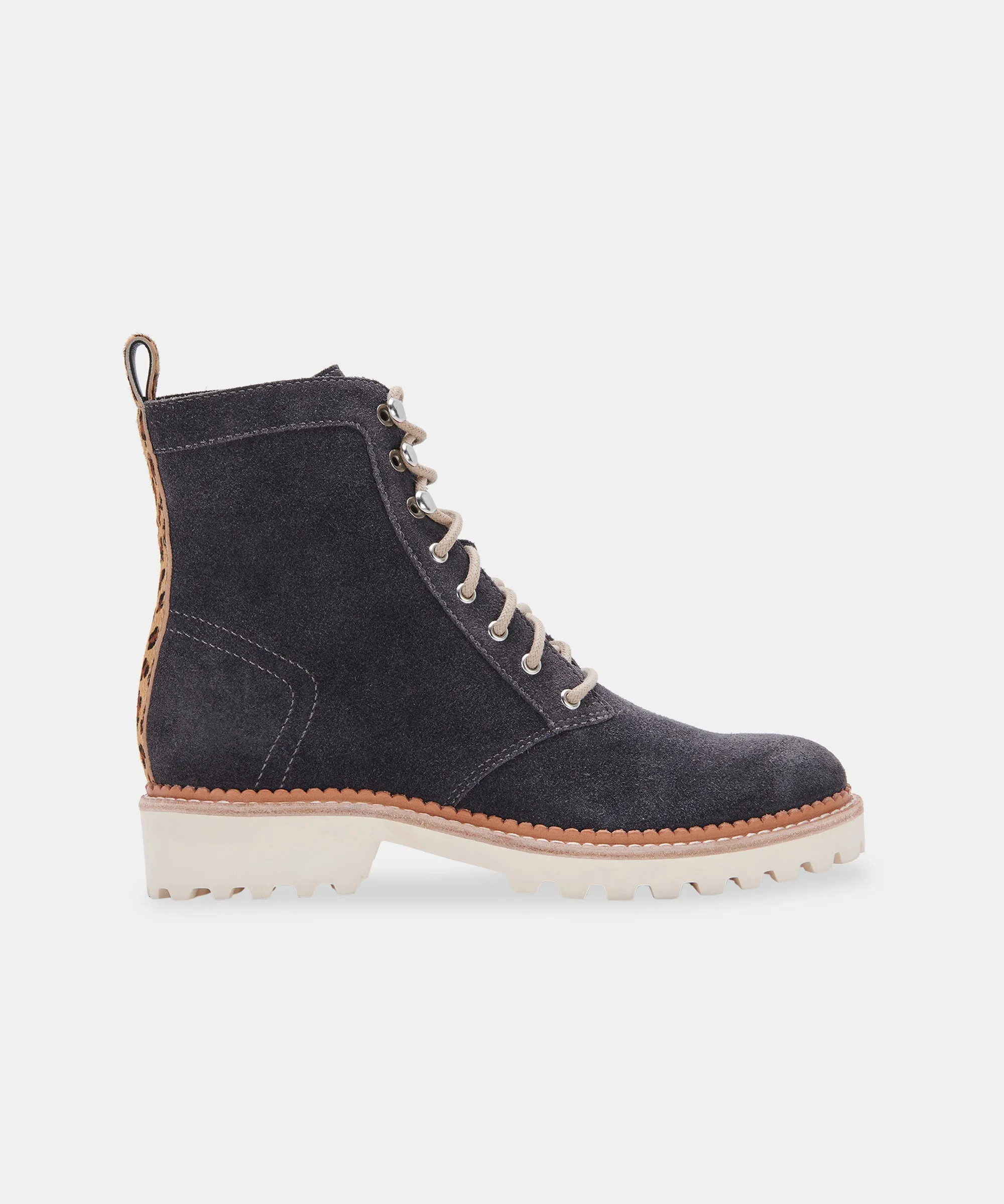 AVENA BOOTS ANTHRACITE SUEDE - re:vita