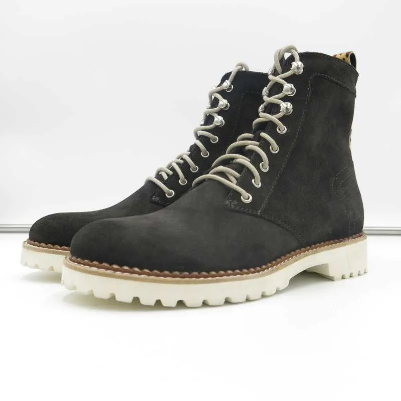 AVENA BOOTS ANTHRACITE SUEDE - re:vita