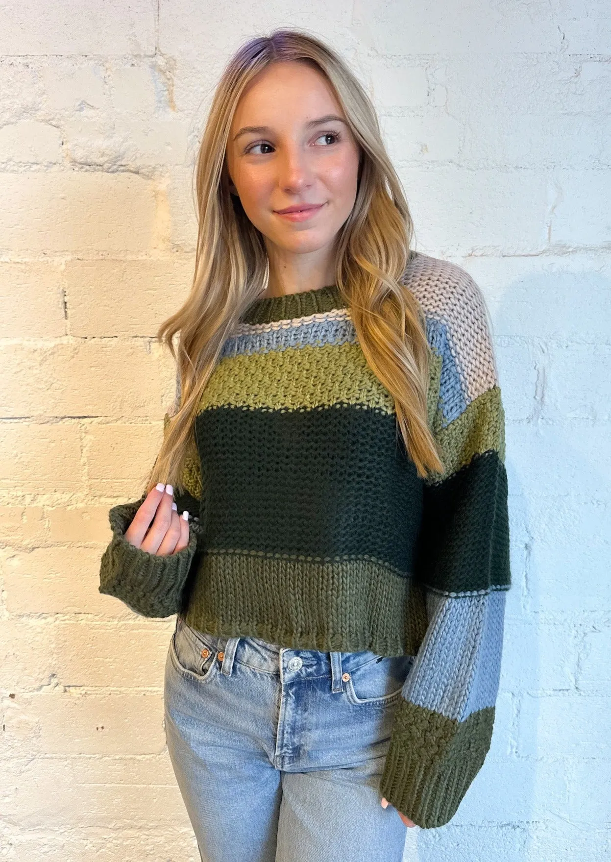 Avery Crop Sweater