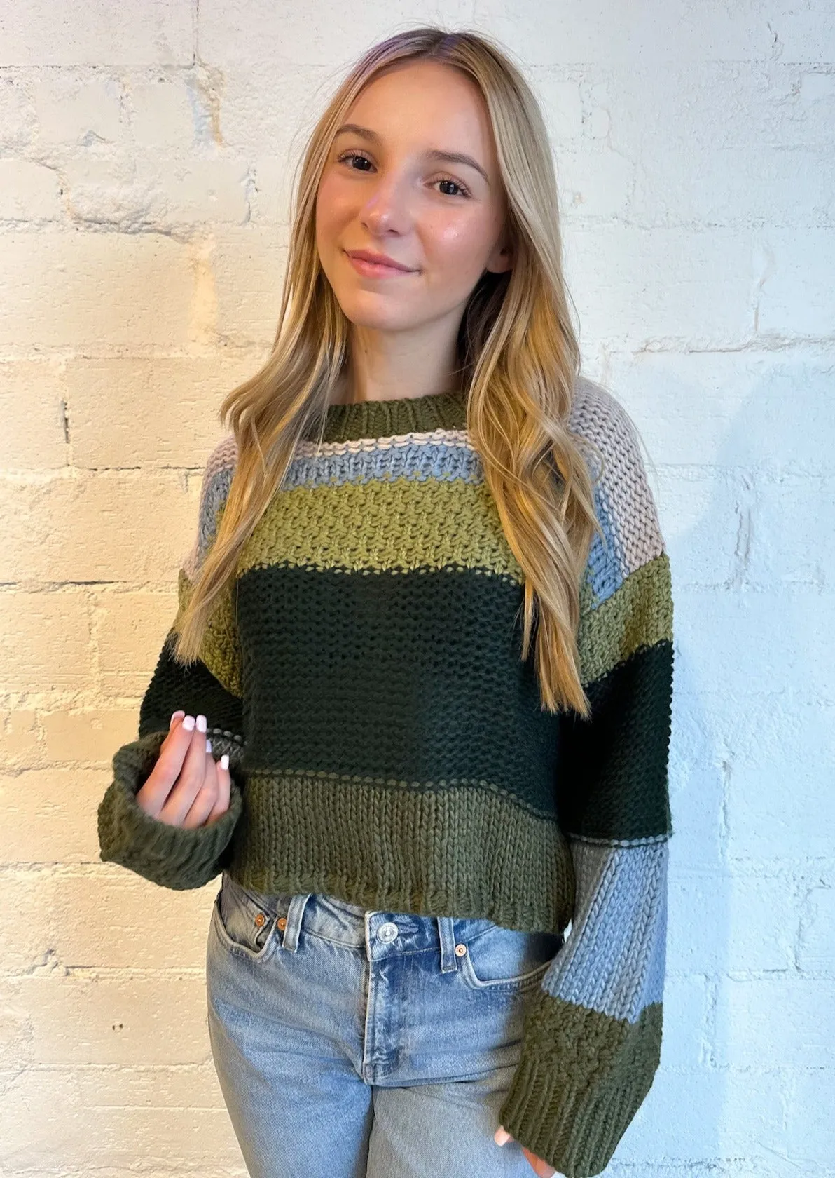 Avery Crop Sweater