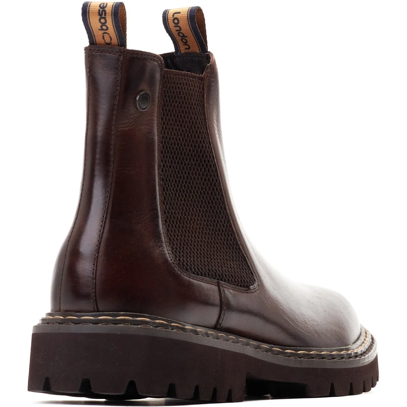 Base London Utah Mens Leather Chelsea Boot