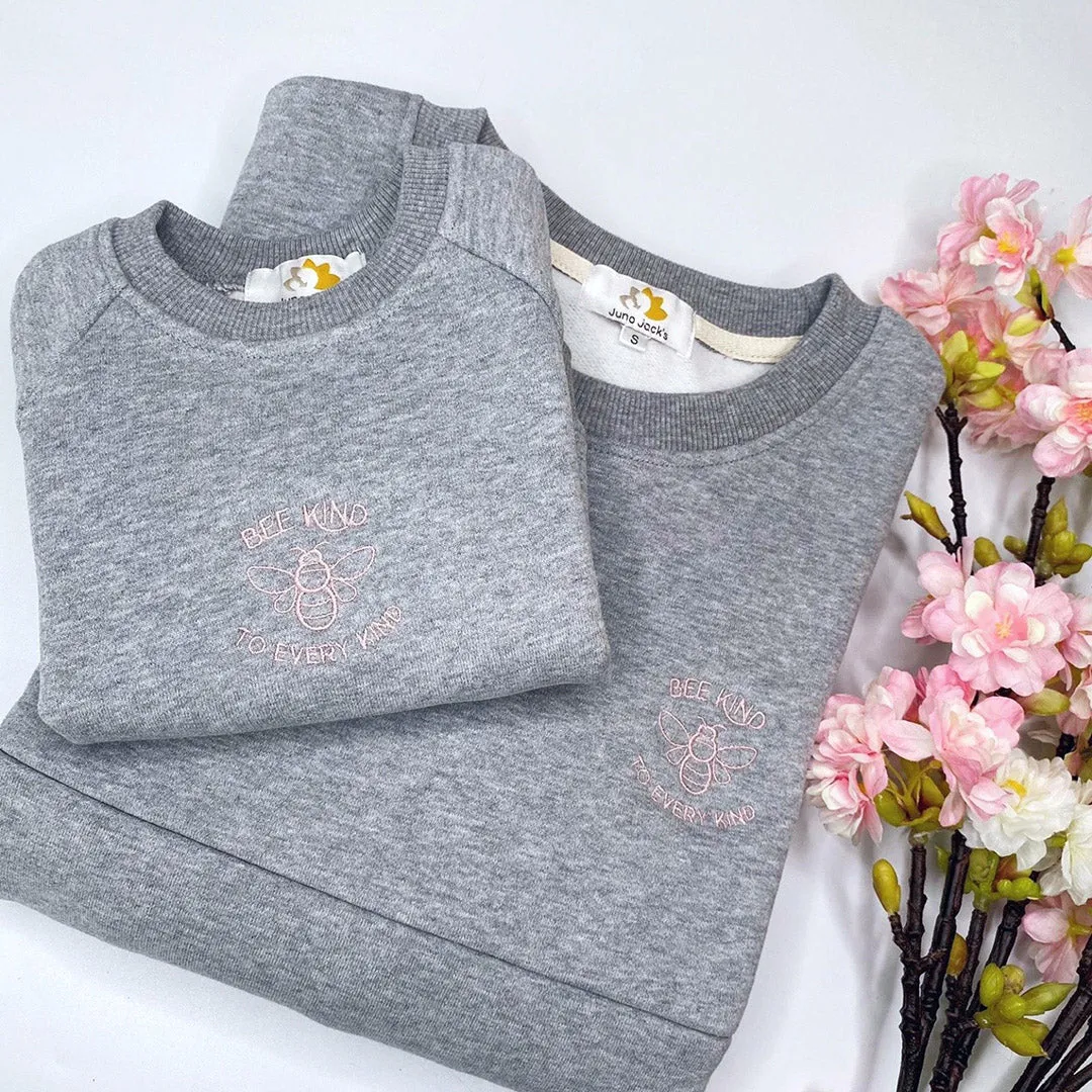 ‘BEE KIND’ Baby/Child Twinning Sweatshirt