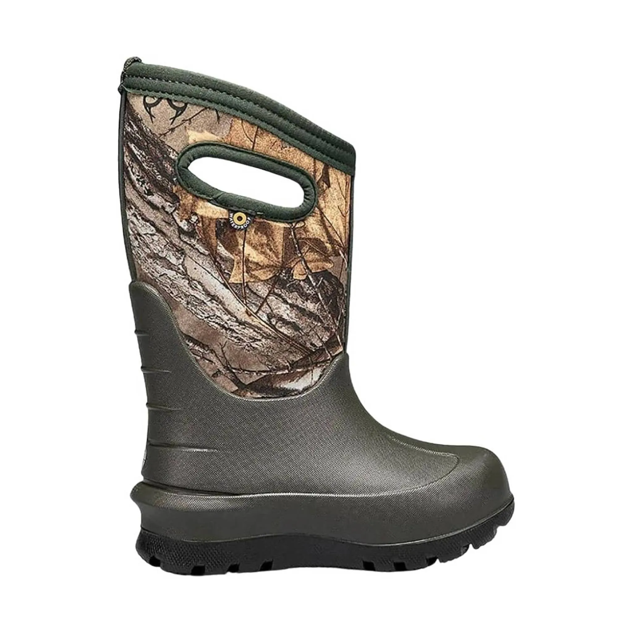 Bogs Kids' Neo-Classic Real Tree Rain Boot - Dark Green