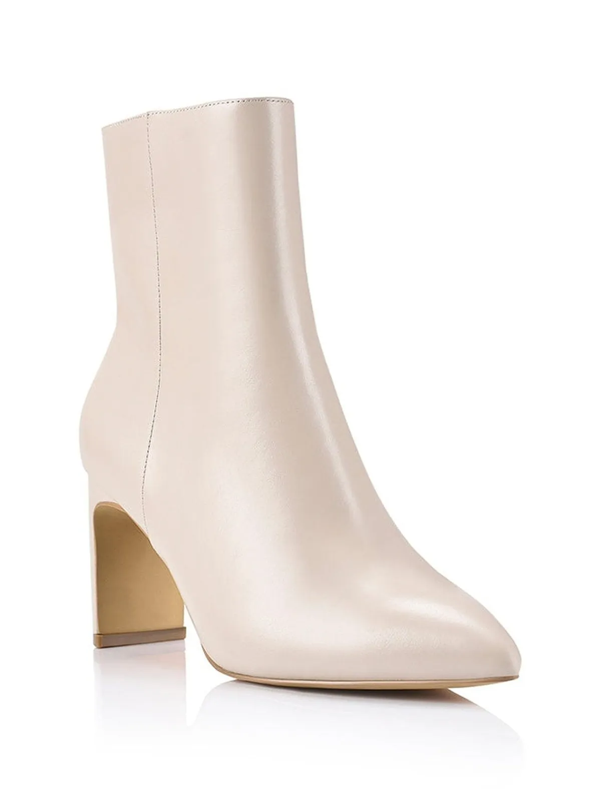 Bray Ankle Boots - Bone Leather