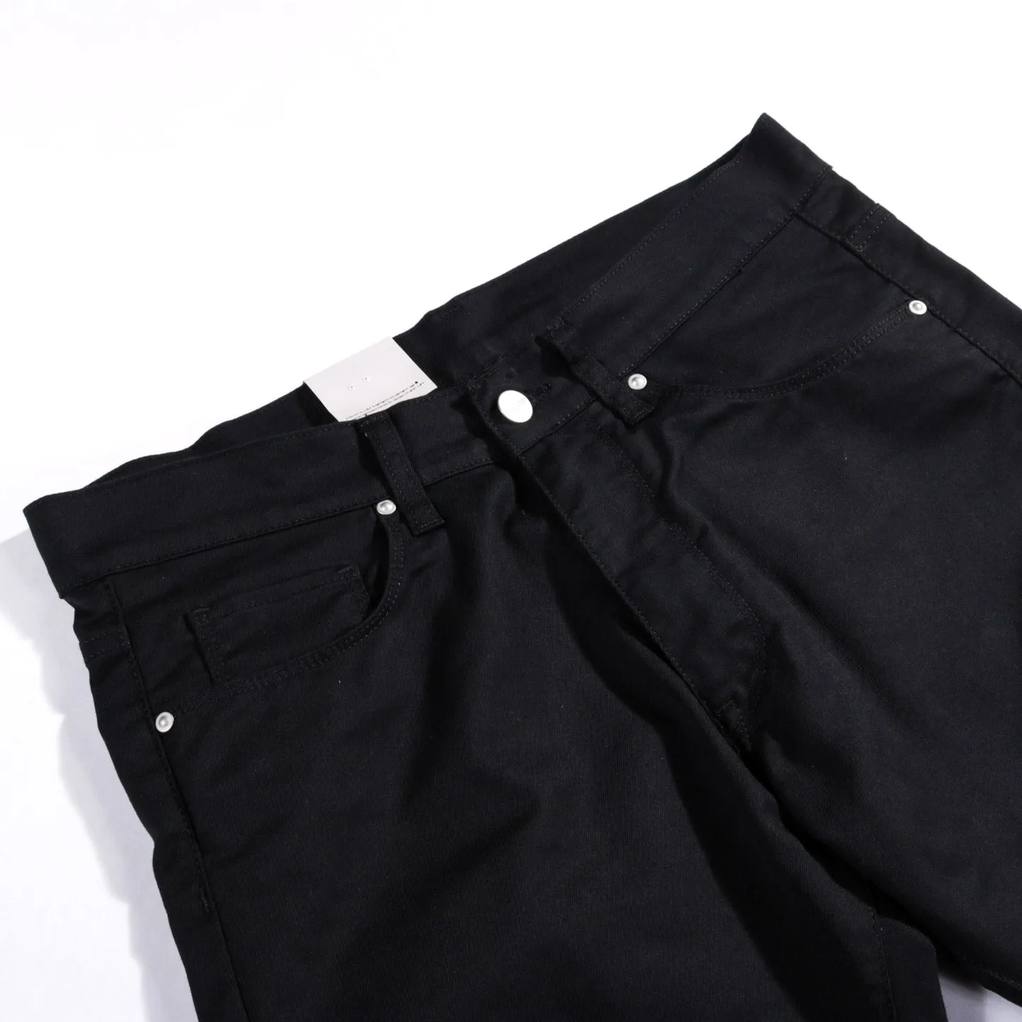 CARHARTT WIP VICIOUS PANT 'LAMAR' STRETCH TWILL BLACK