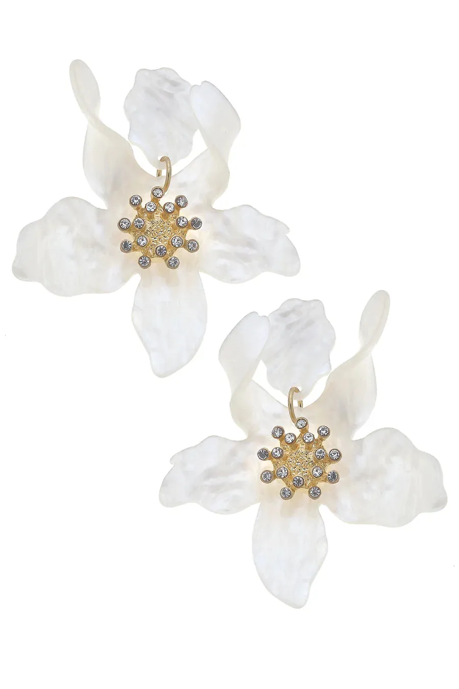 Chloe Resin Drop Earrings - (three colors)