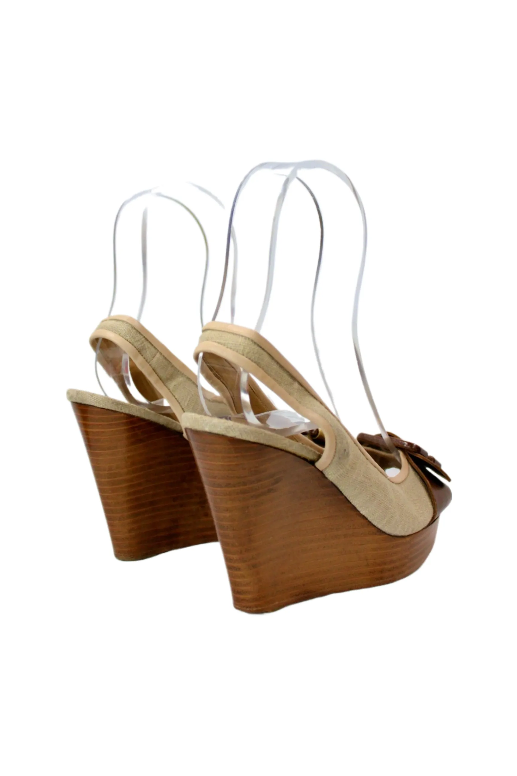 Chloe - Slingback Wedges