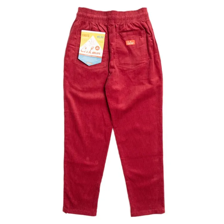 Cookman Chef Pants - Corduroy : Wine