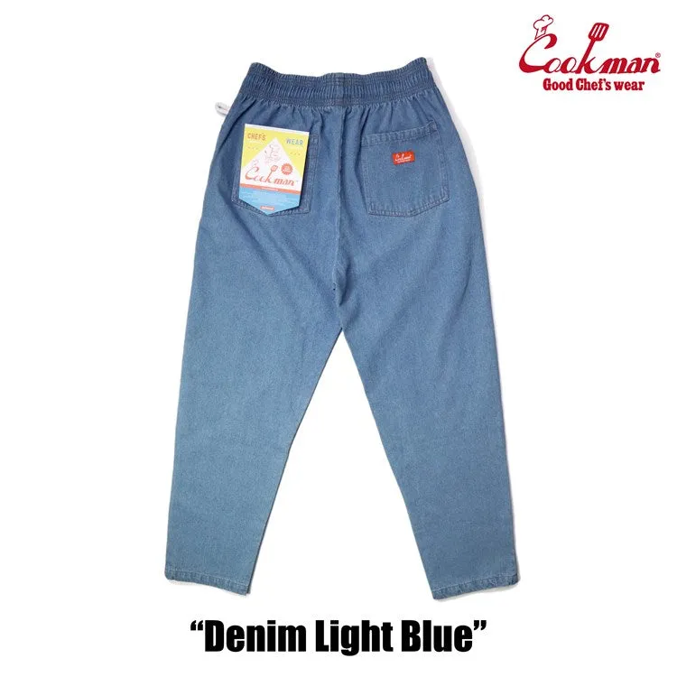 Cookman Chef Pants - Denim : Light Blue