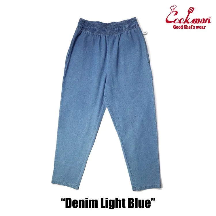 Cookman Chef Pants - Denim : Light Blue