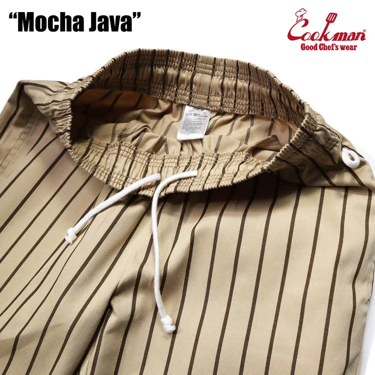 Cookman Chef Pants - Stripe : Mocha Java