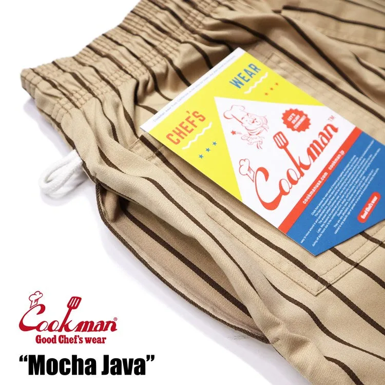 Cookman Chef Pants - Stripe : Mocha Java