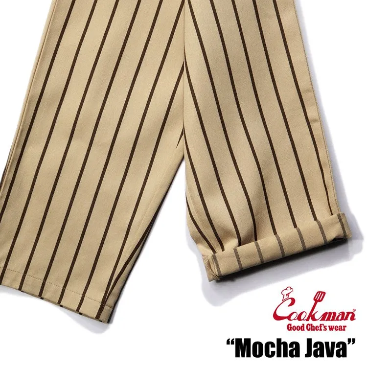 Cookman Chef Pants - Stripe : Mocha Java