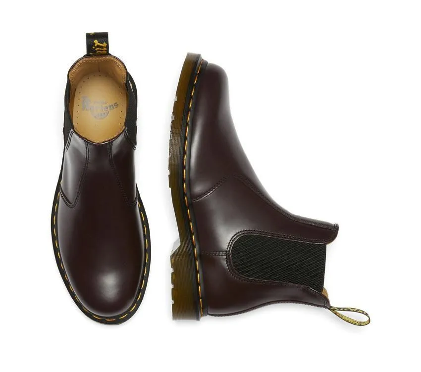 Dr. Martens 2976 Burgundy Smooth Chelsea Boots