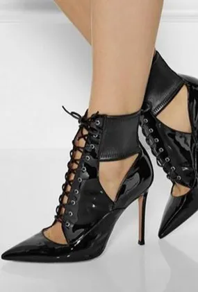 EVI - LACE UP BOOTS