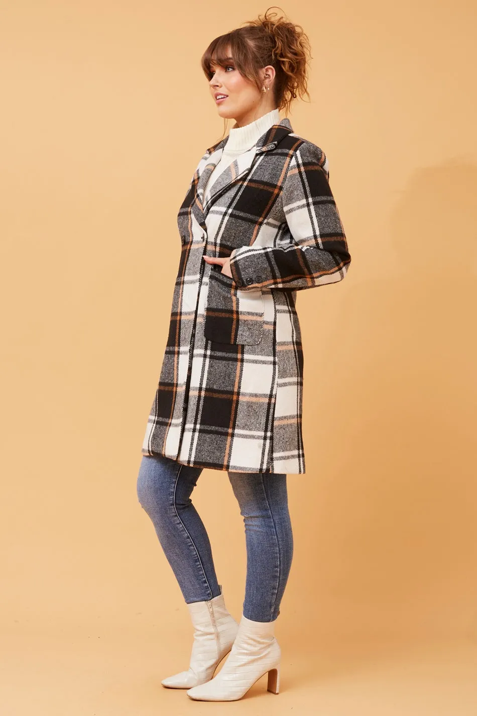 FRASER CHECK COAT