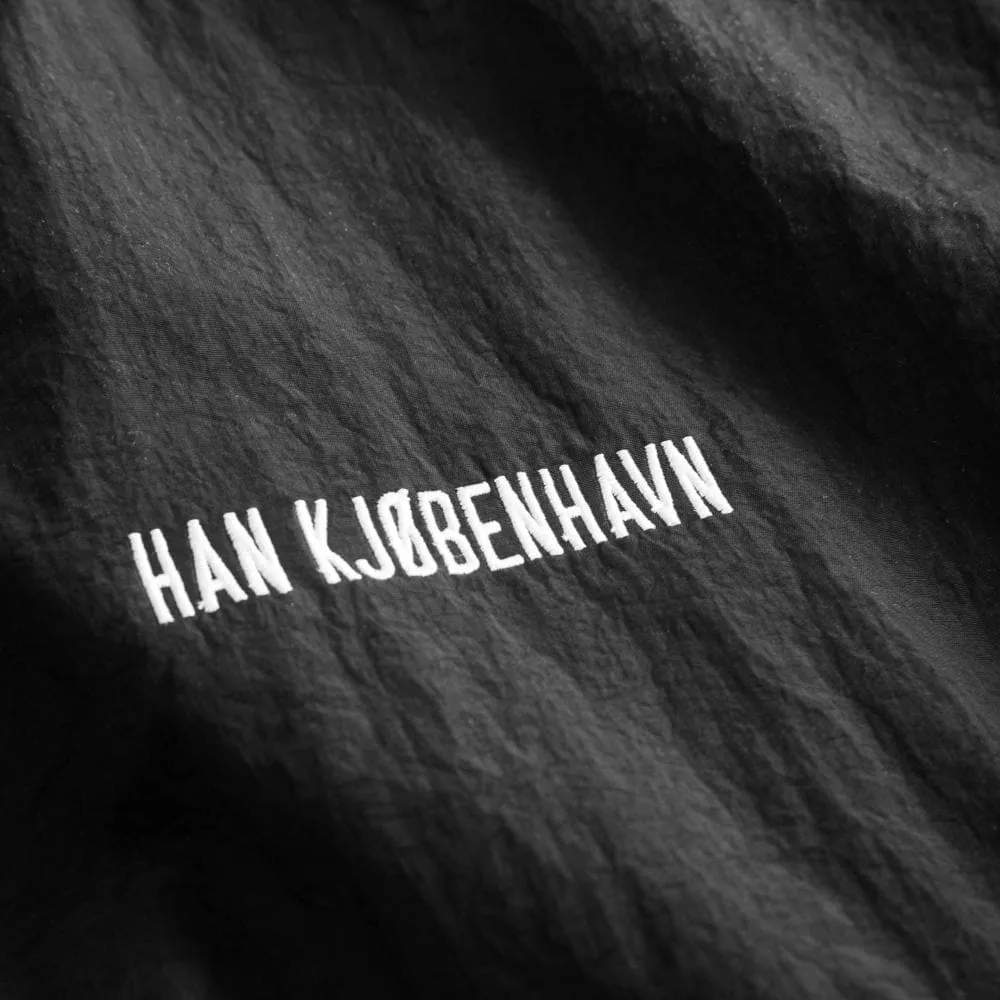 HAN KJOBENHAVN TRACK TOP - BLACK NYLON-BLACK