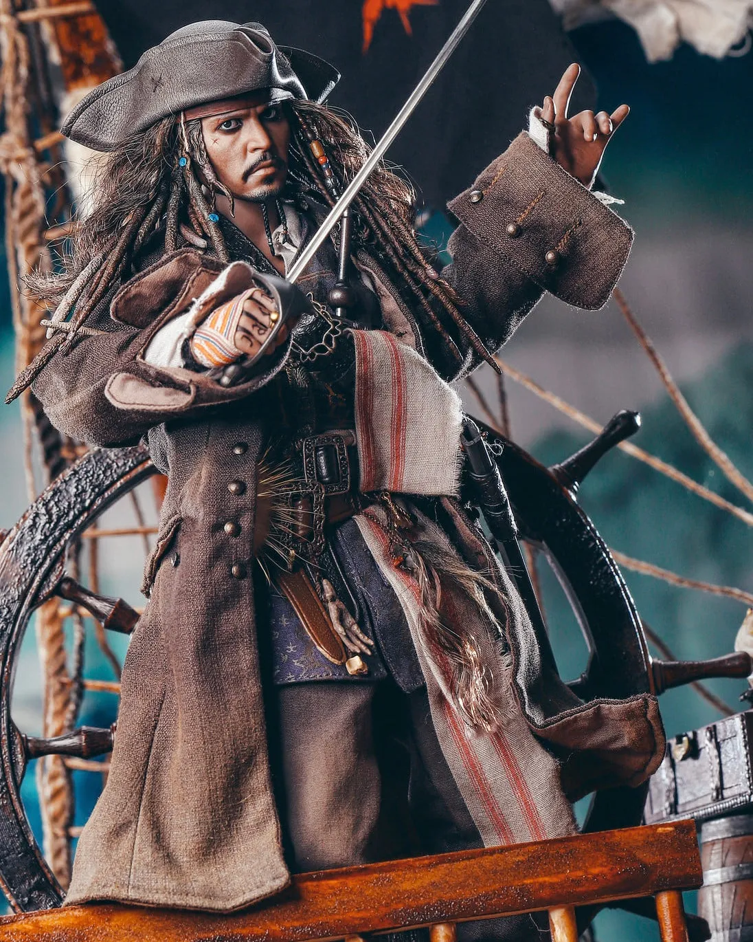 Hot toys DX15 Pirates of the Caribbean Dead Man Tell No Tales Jack Sparrow