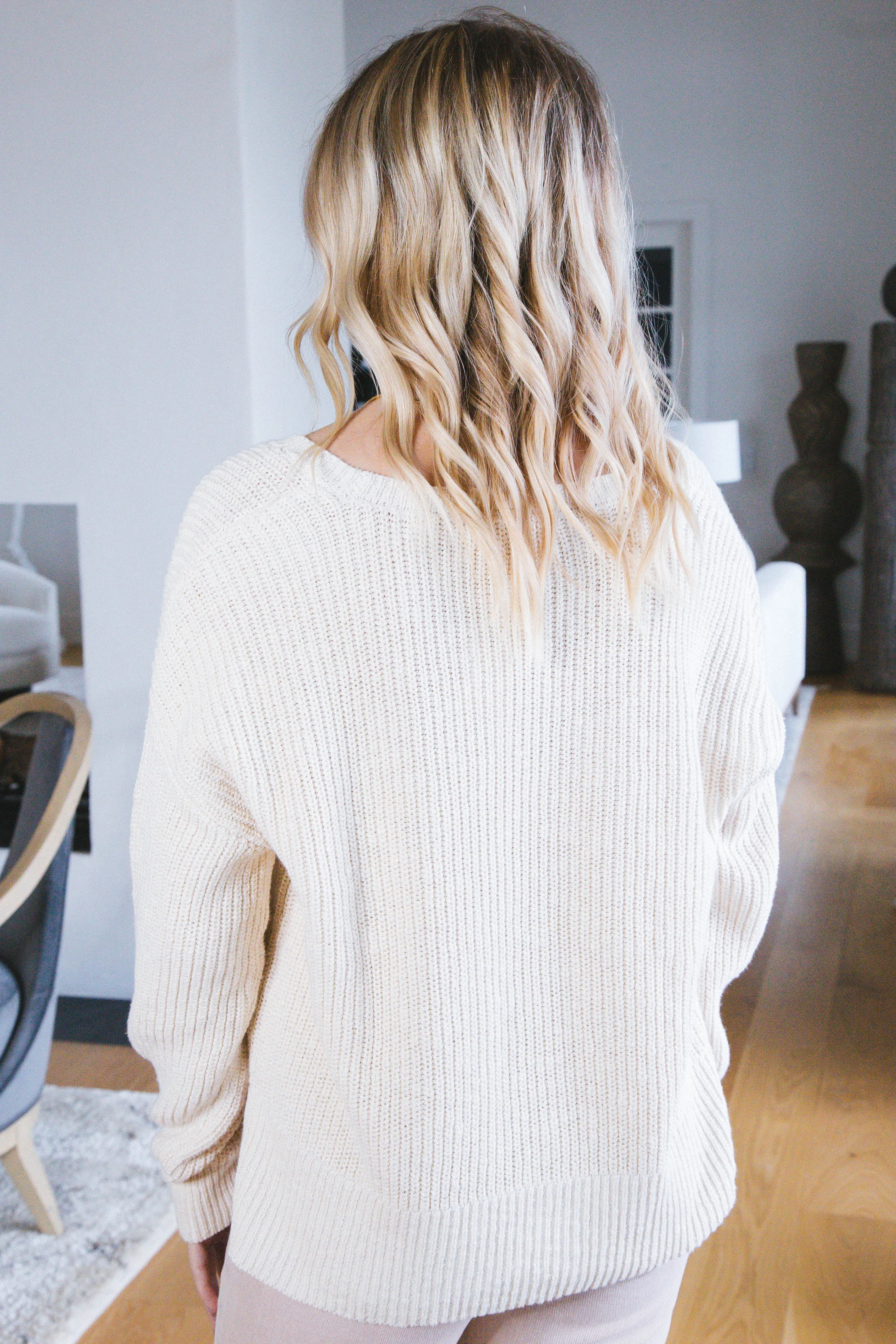 Laurel Scoop Neck Sweater, Eco Natural | Sanctuary