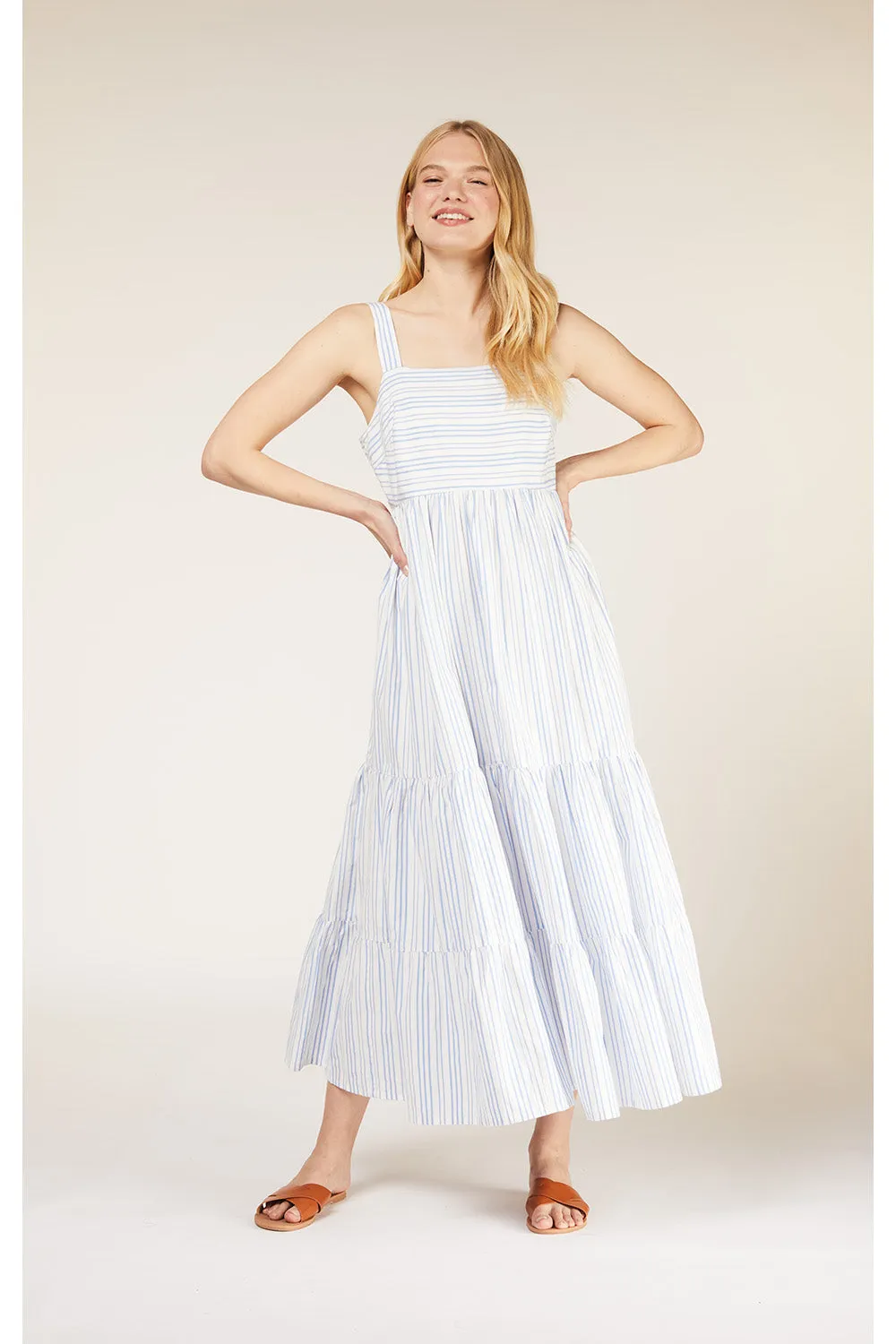 Lea Striped Dress