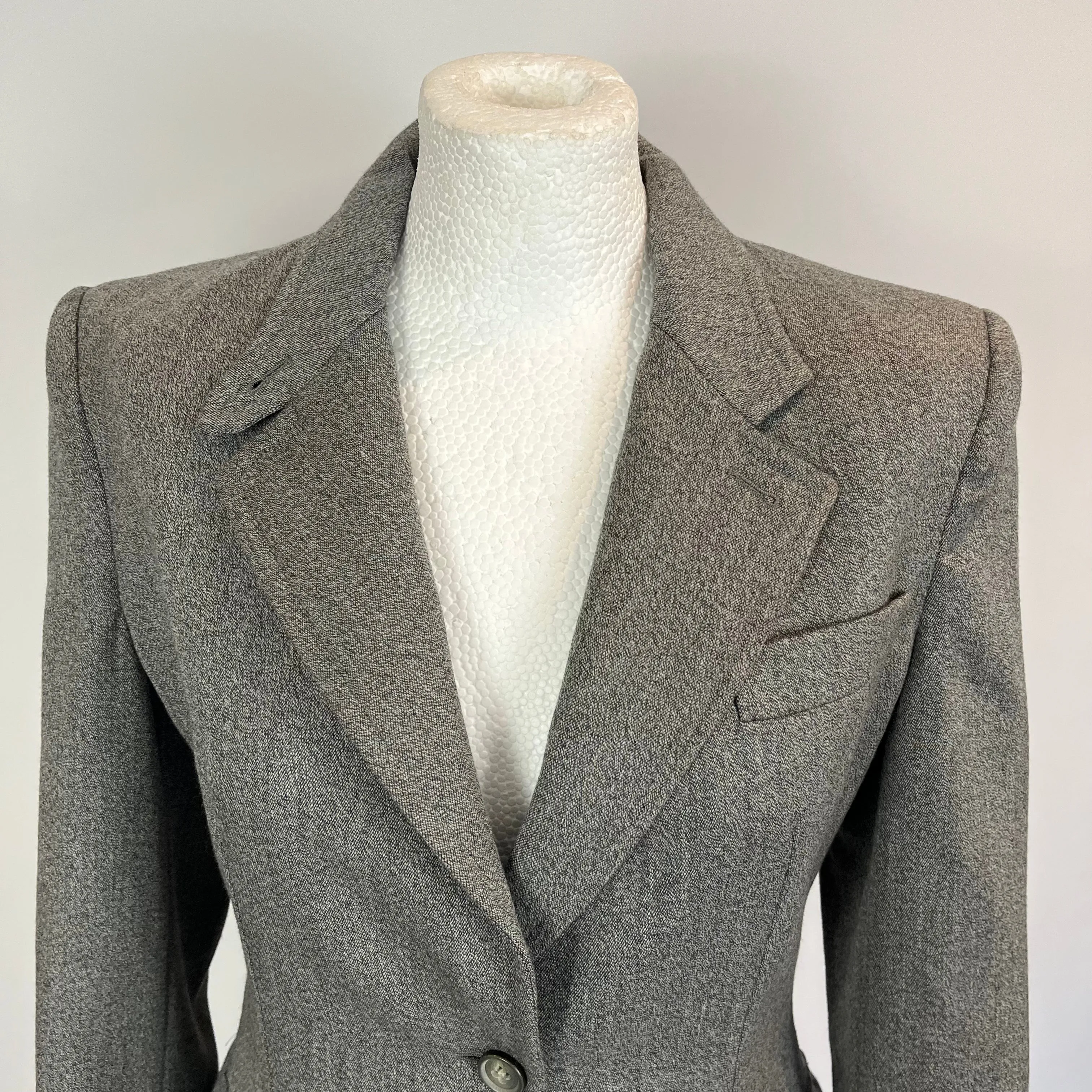 Loro Piana 3000 Grey Marl Cashmere Jacket M