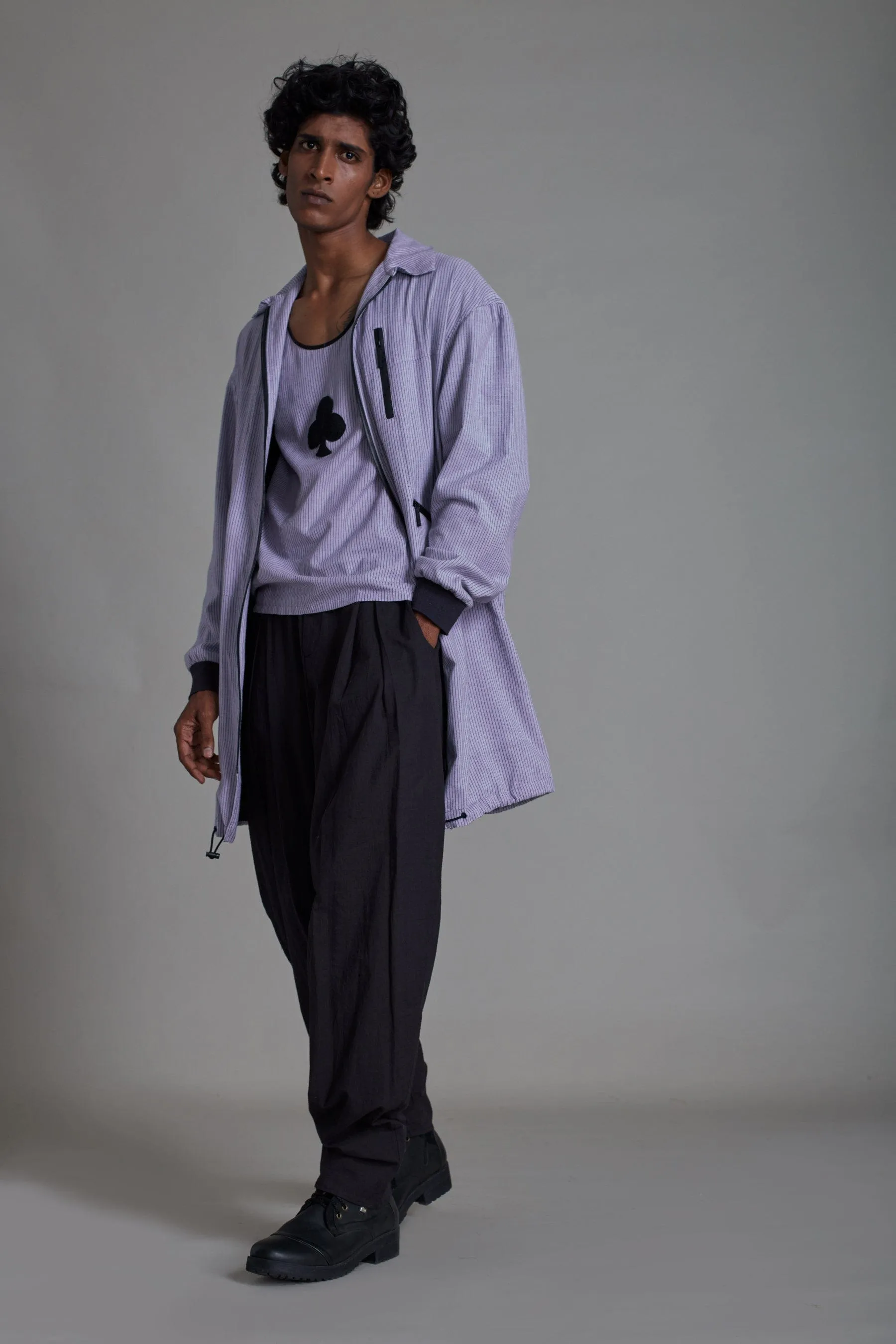 Men's Black Jack Set-Lavender