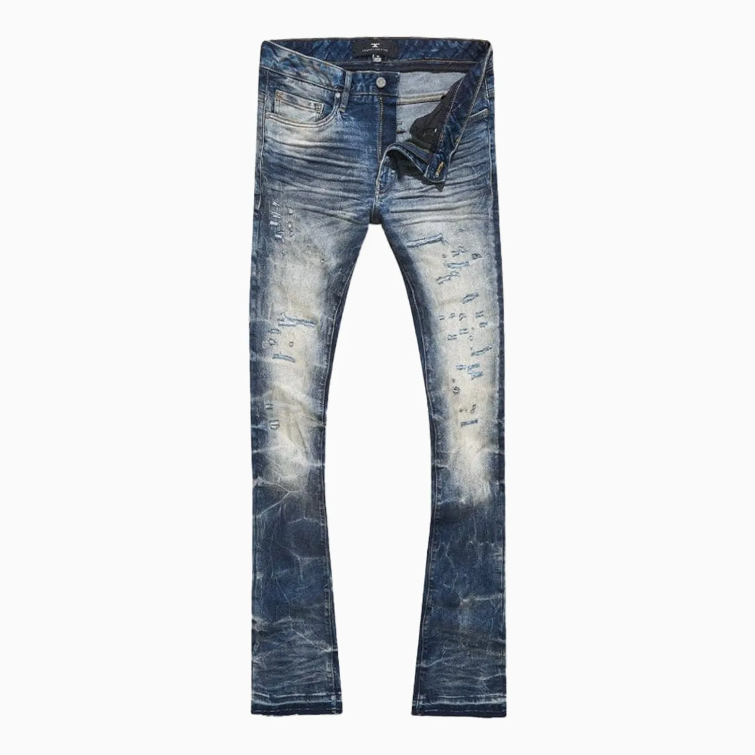 Men's Martin Stacked Desperado Rip Repa Denim Slim Pant