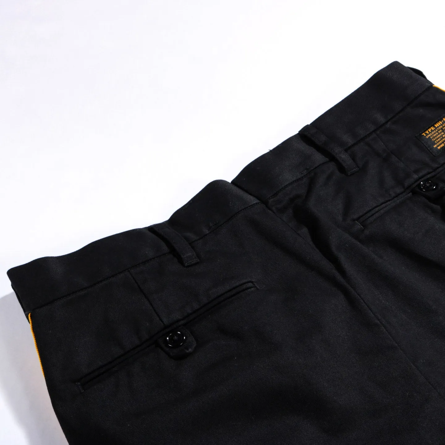 NEIGHBORHOOD MILITARY TROUSERS BLACK