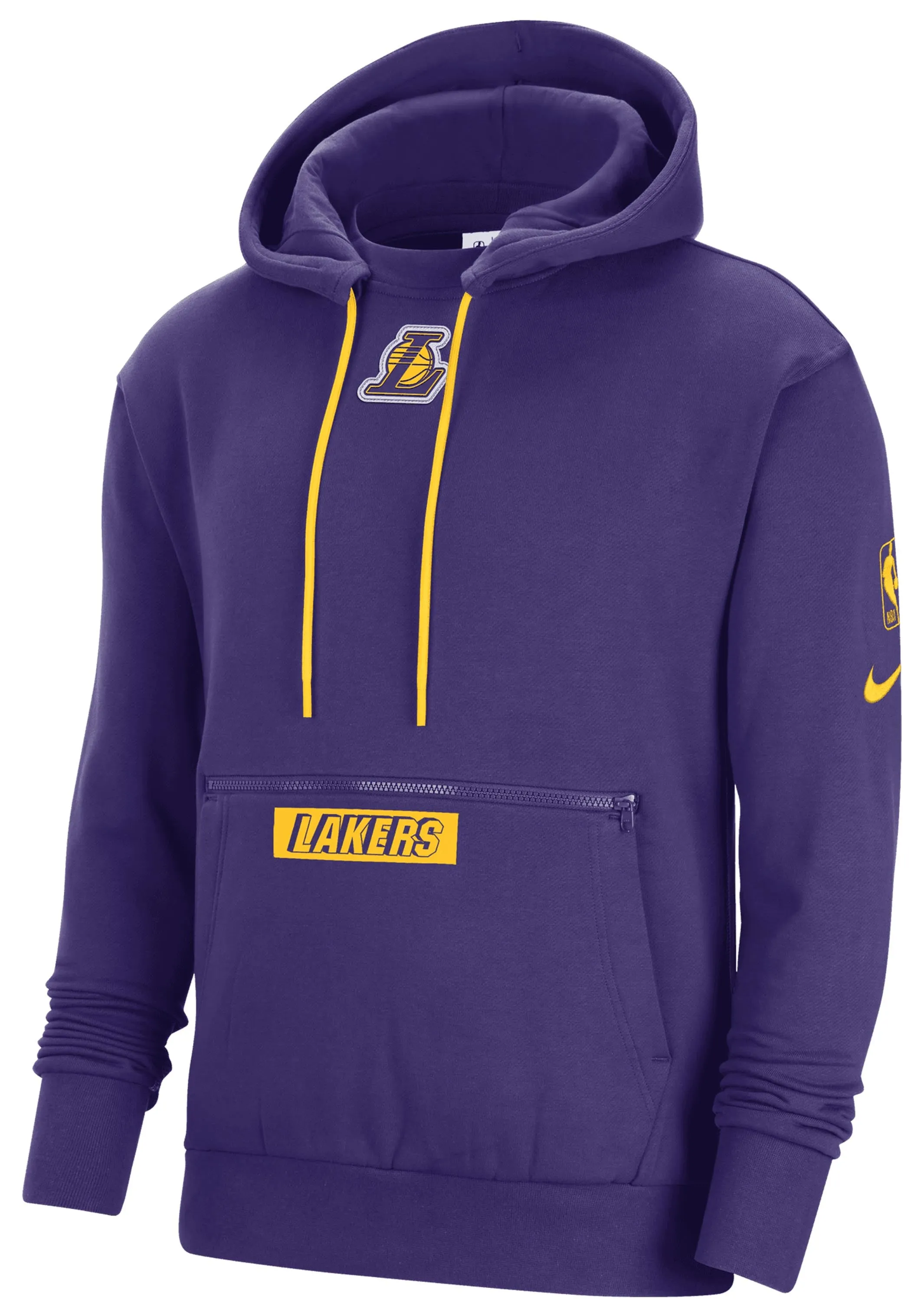 Nike Mens LA Lakers Court-side NBA Fleece Hoodie <br> DN4706 504