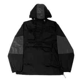 NINE POINT NINE HURRICANE ANORAK -BLACK