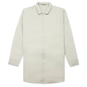 Nylon Filled Shirt Jacket - Seal