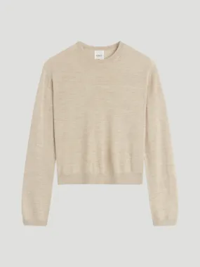 Oatmeal James Classic Crewneck