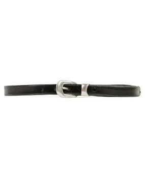 Our Legacy Belt 2CM Black Leather