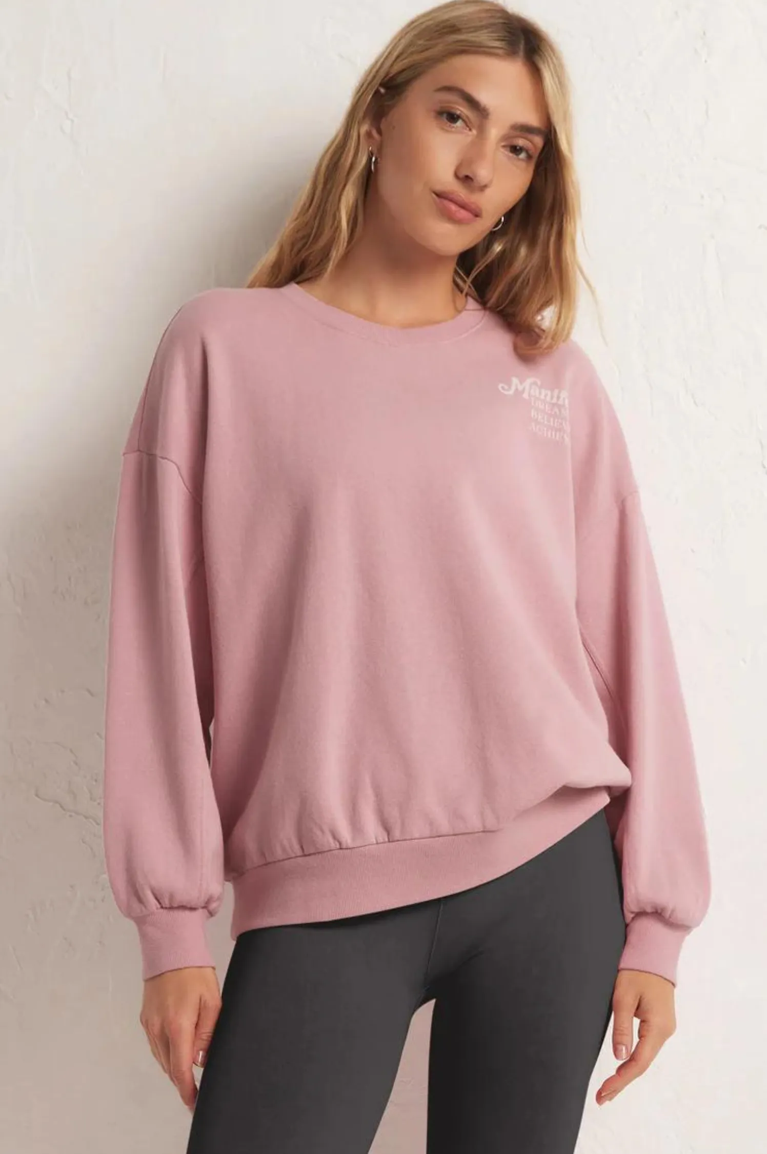 Oversized Manifest Sweatshirt