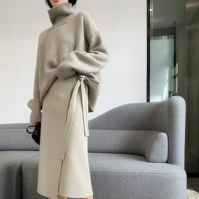 Paride Turtleneck Cashmere Sweater