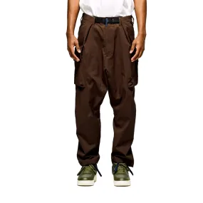 Poliquant THE DEFORMED POCKETS JUNGLE PANTS-BROWN