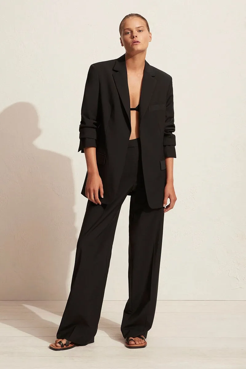 RELAXED TAILORED TROUSER-BLACK