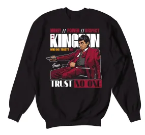 Retro 3 Cardinal Red Trust Issues Sweater