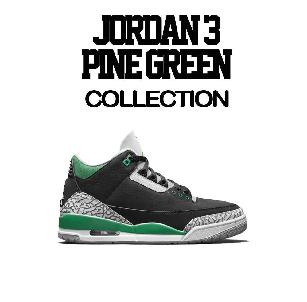 Retro 3 Pine Green Money Over Love Sweater