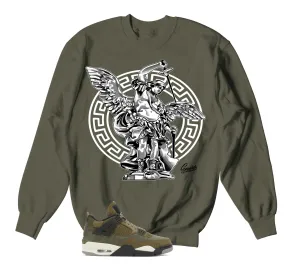 Retro 4 Craft Olive St. Micheal Sweater